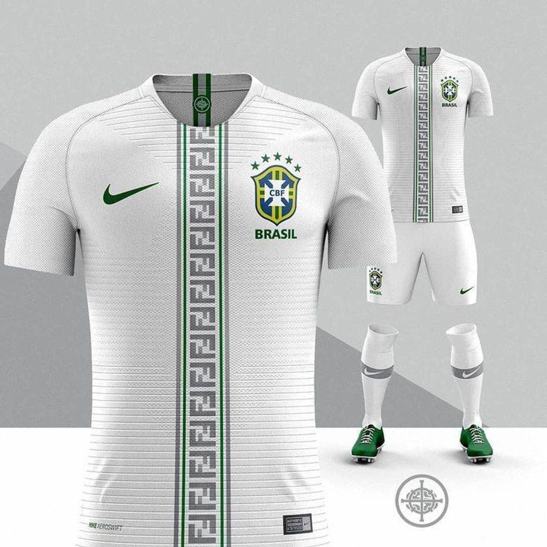 Fashion Camisa Seleção Brasileira 