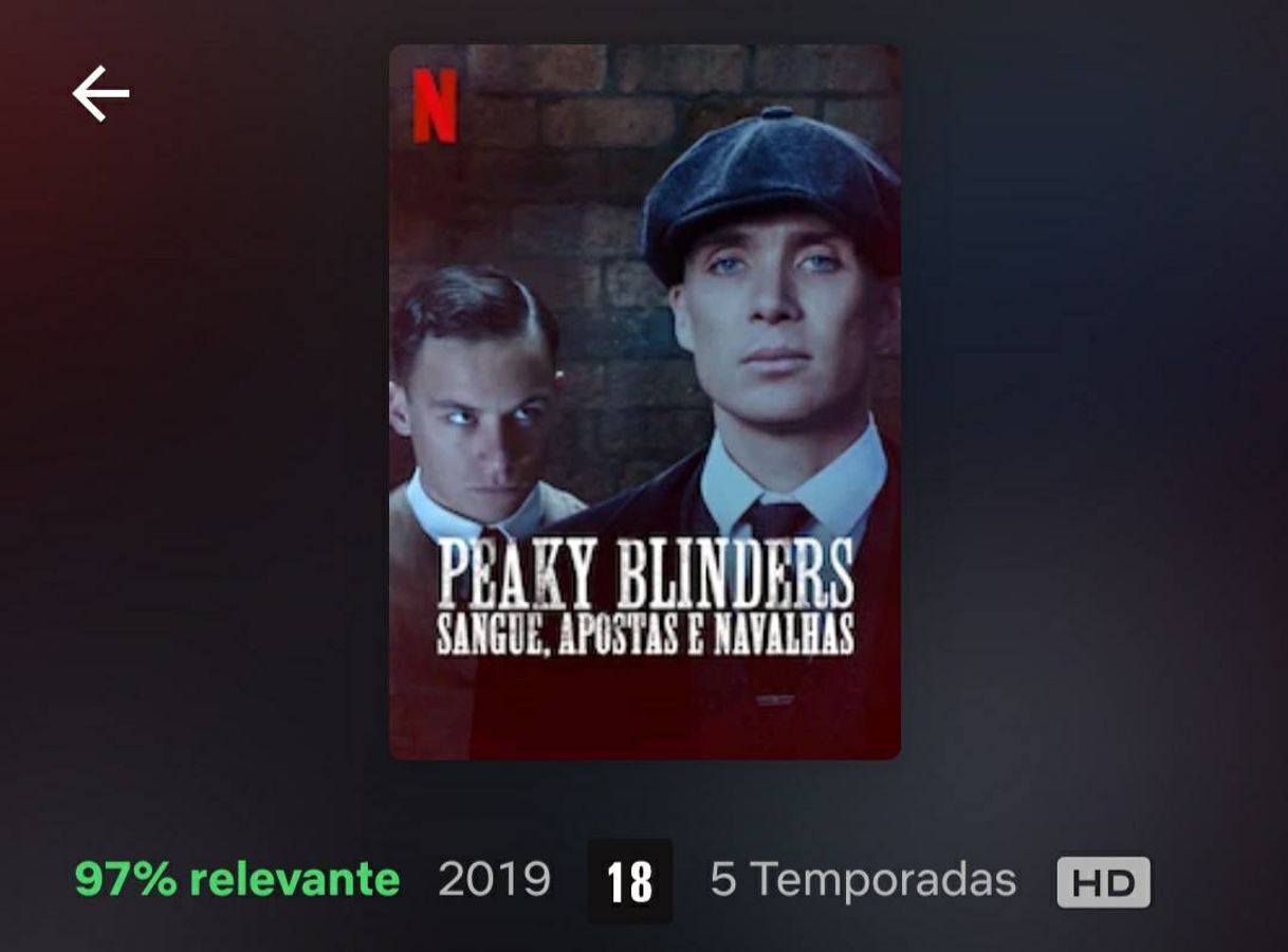 Serie Peaky Blinders | Netflix Official Site