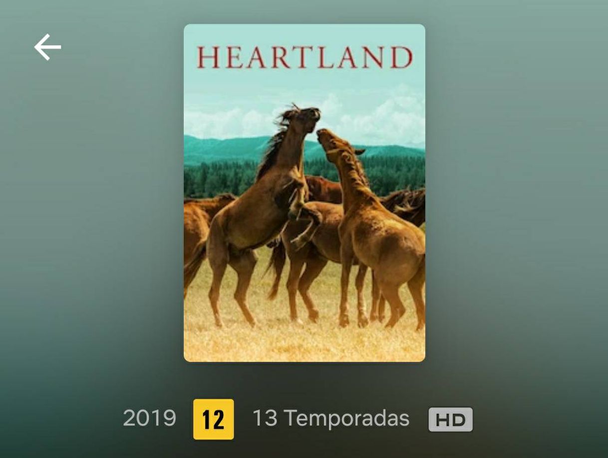 Series  Heartland 🐎💫