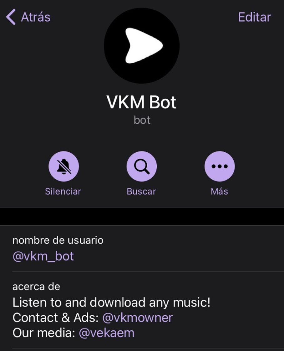 Fashion Bot para descargar música gratis 🎧