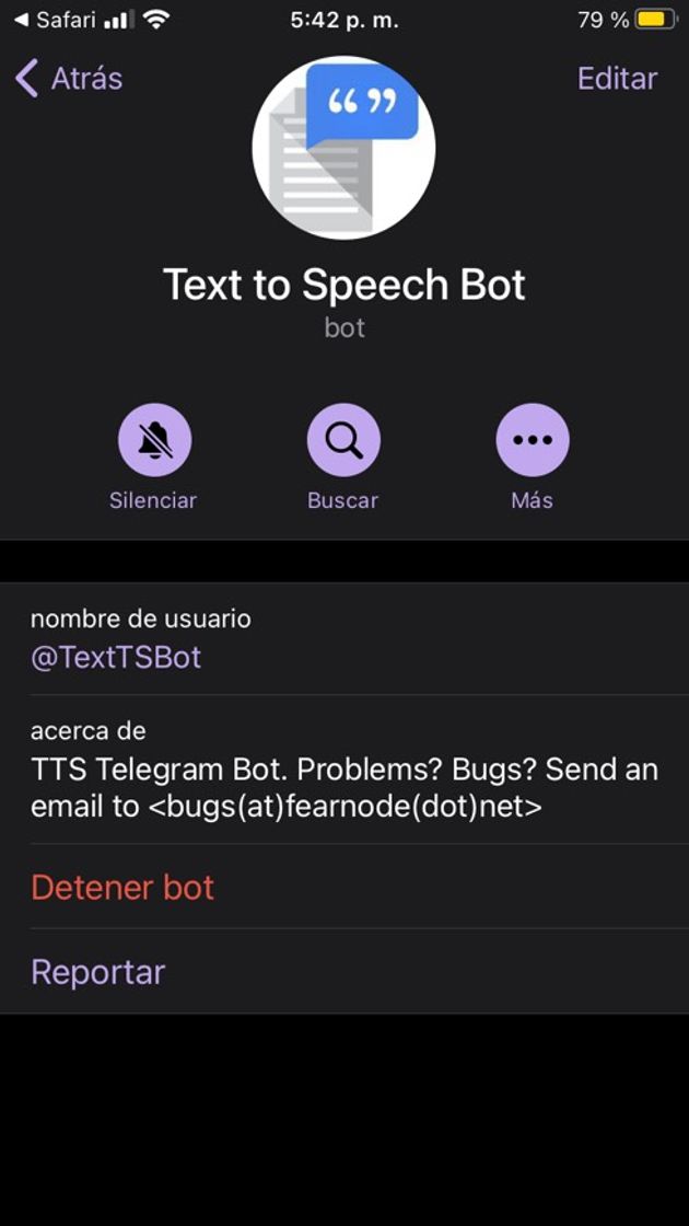 Fashion Bot para traducir mensajes de texto en audio 💬📢