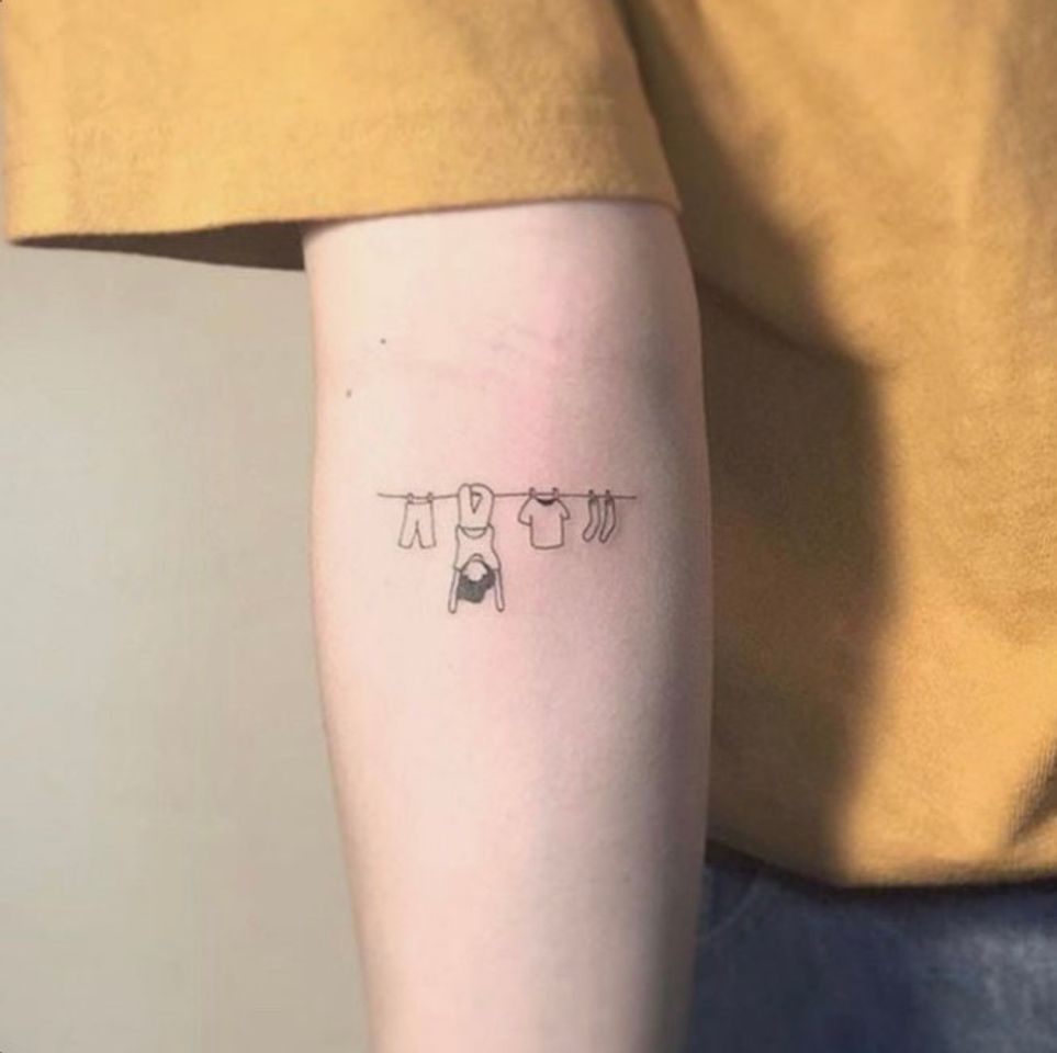 Moda Tattos minimalist 