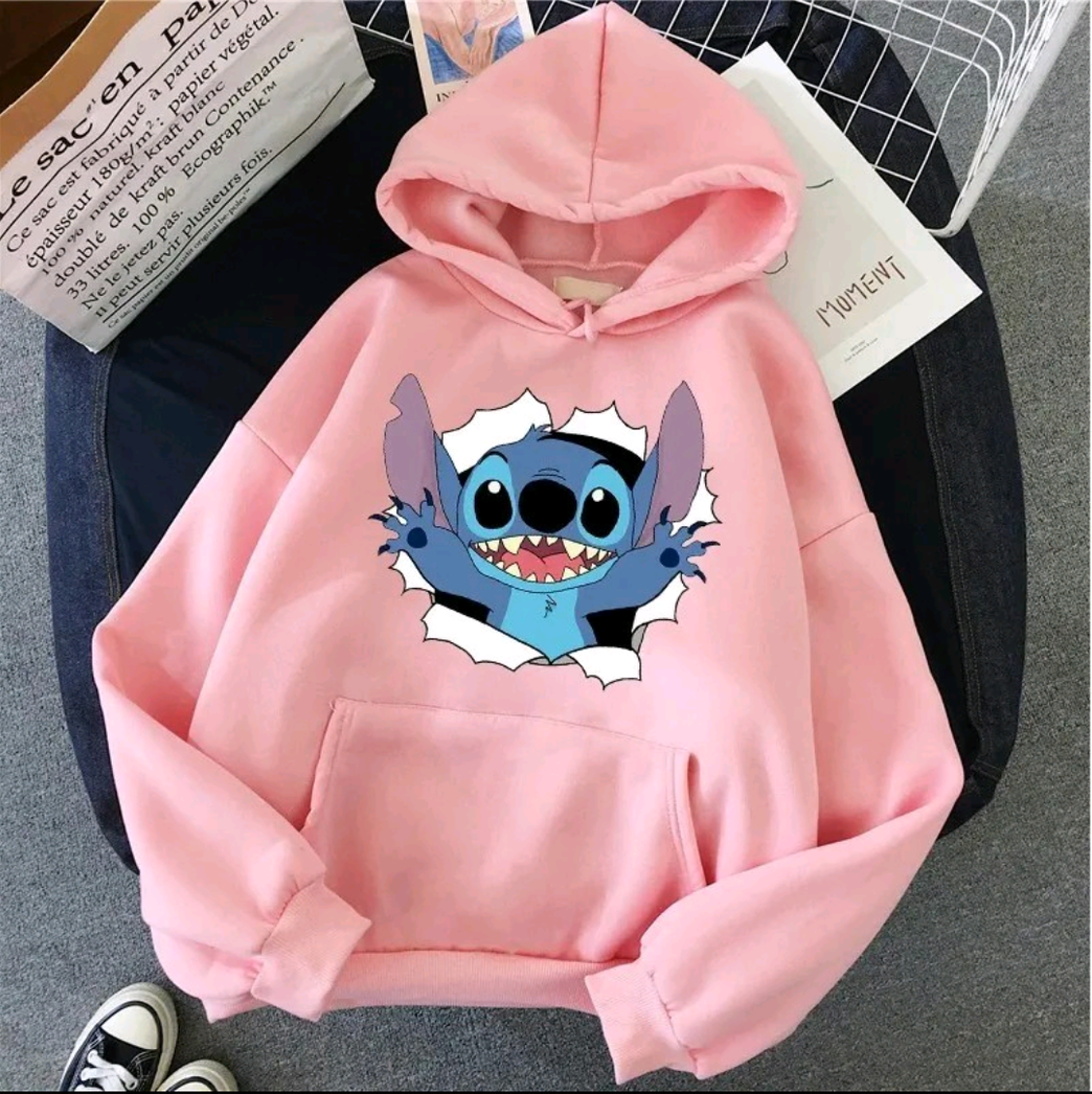 Fashion Moletom Lilo Stitch