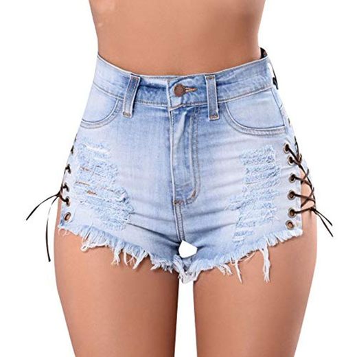 Short Masculino Jeans Feminino Cintura Alta Jean Mujer Verano Hot Shorts Fitness Feminino Plus Size Booty Shorts Denim