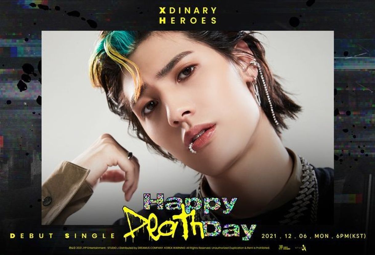 Moda Xdinary Heroes Debut single <Happy Death Day> Ordinary Teaser #Jooyeon