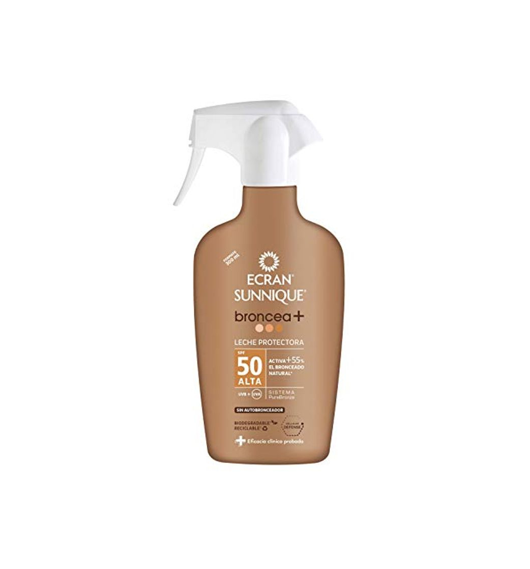 Social Ecran Sunnique - Leche Protectora Broncea