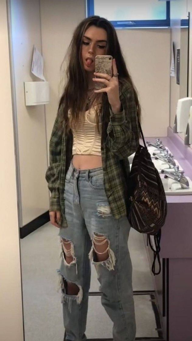 Fashion 🖤 grunge outfit 🖤