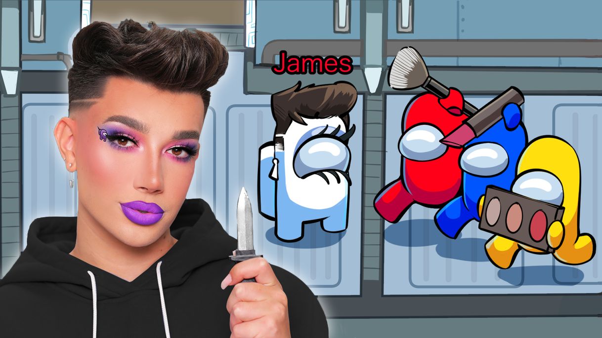 Moda James Charles no among us 💜