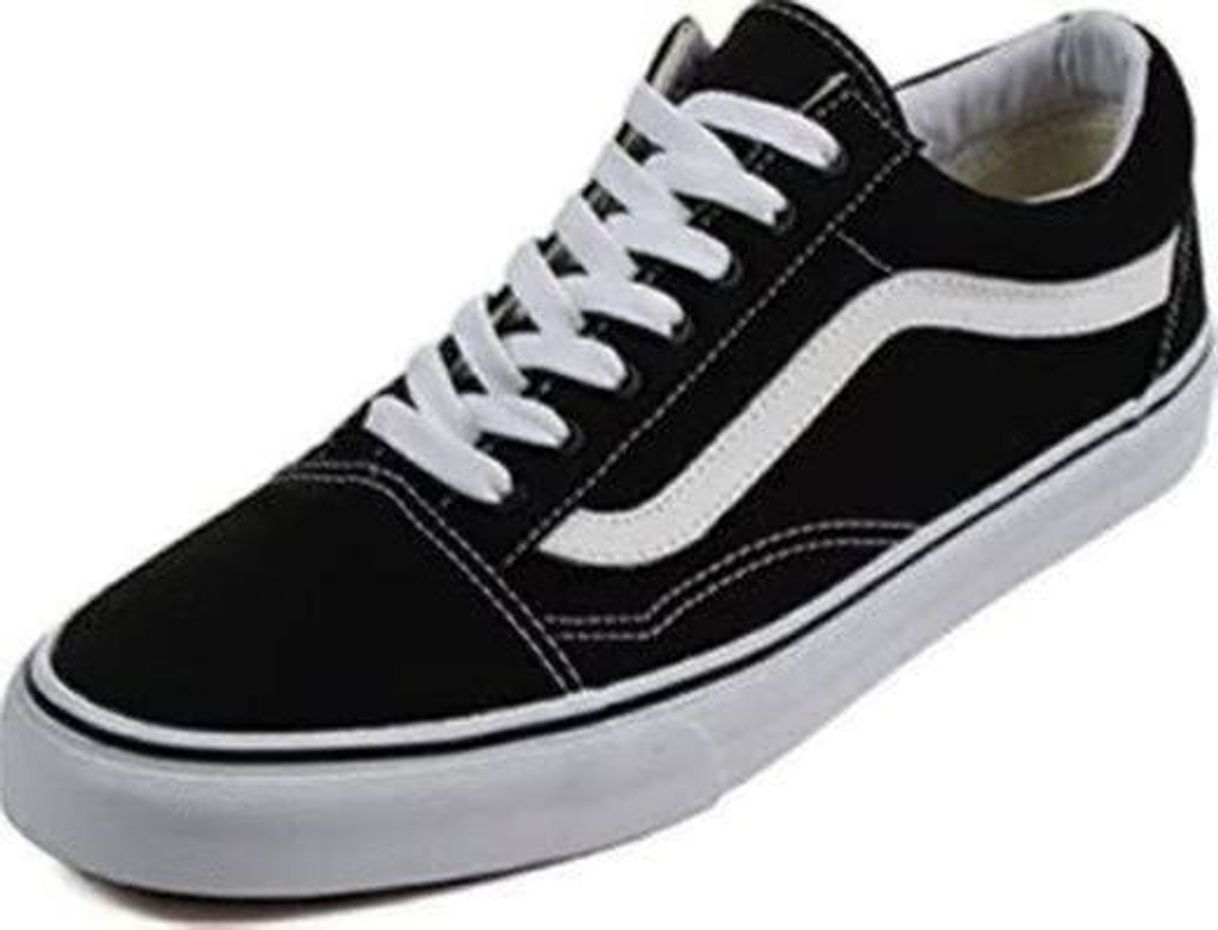 Fashion Vans Old Skool, Zapatillas Unisex Adulto, Negro