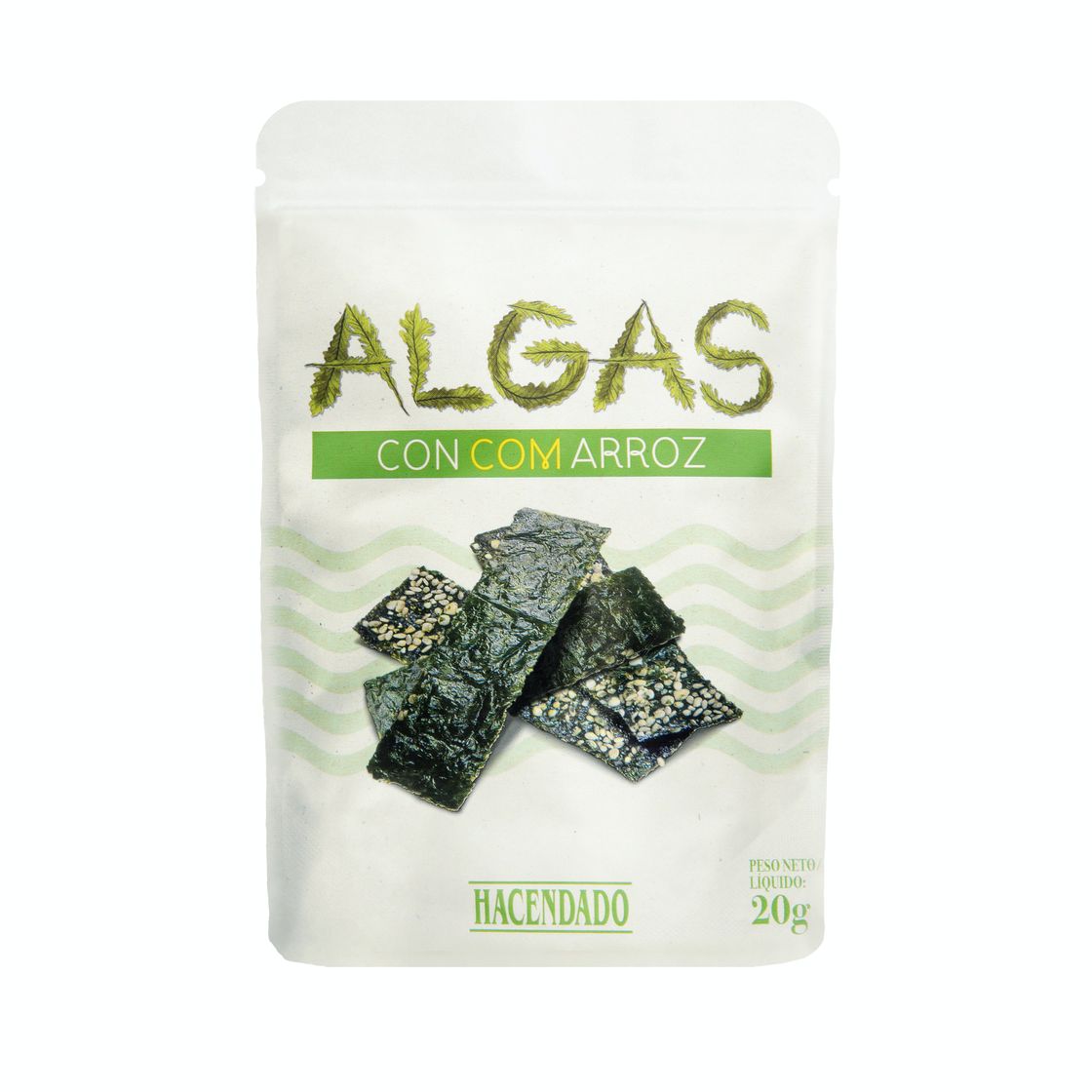 Social Snack de alga con arroz Hacendado | Mercadona compra online