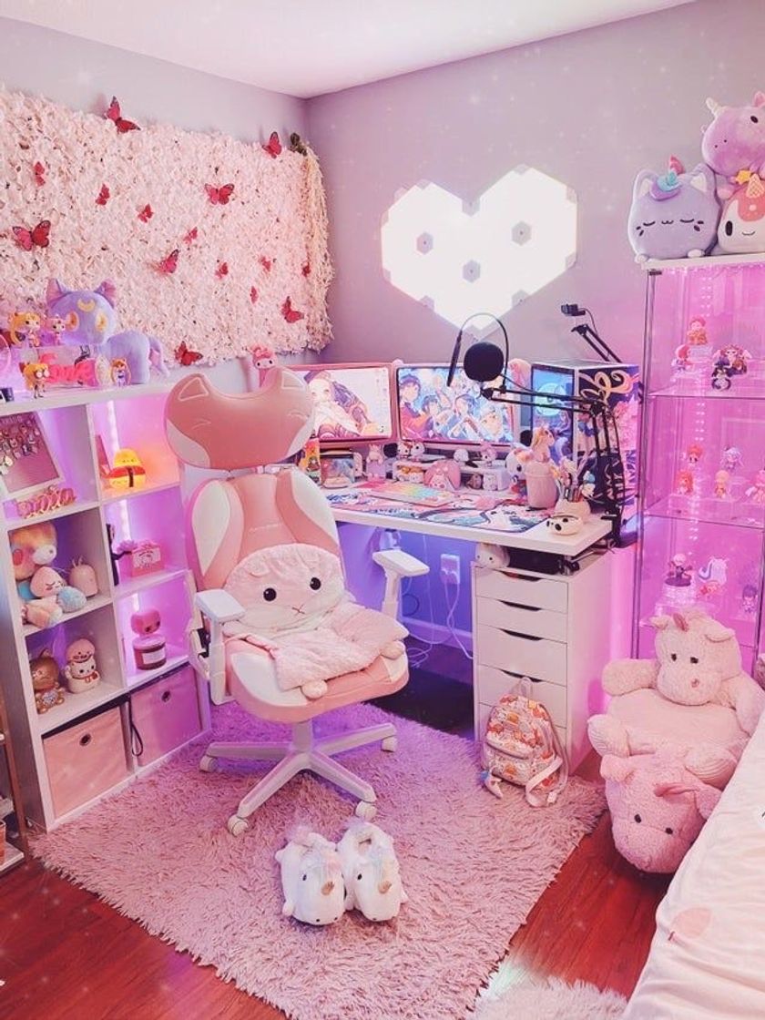 Moda .*°.gamer girl room inspo