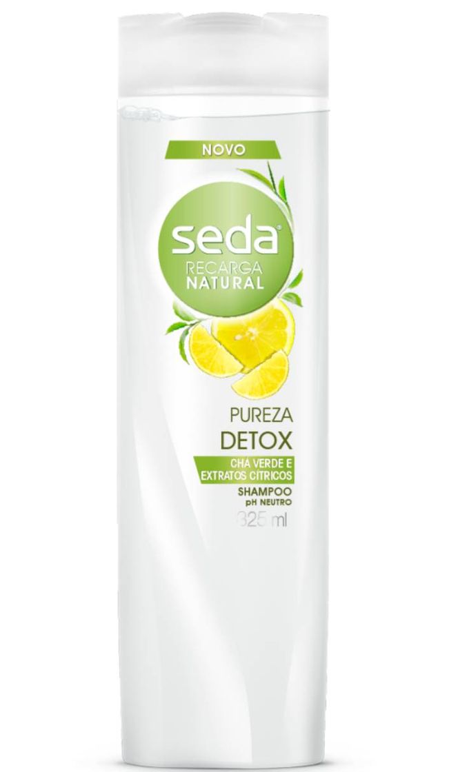 Fashion Shampoo Seda Recarga Natural Pureza Detox 