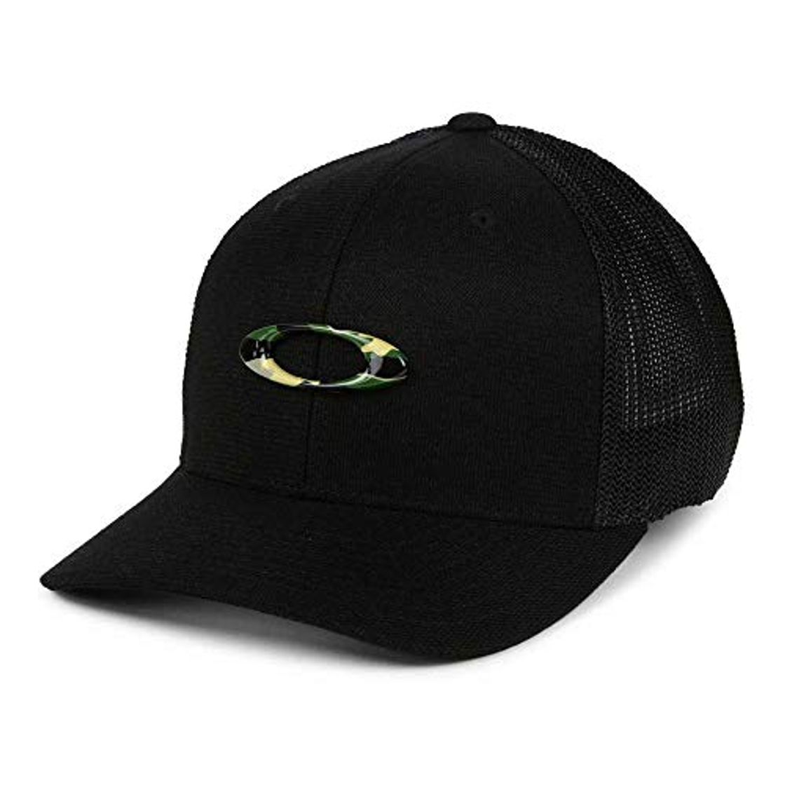 Fashion Oakley Tin Can Stretch-Fitted Cap Camo