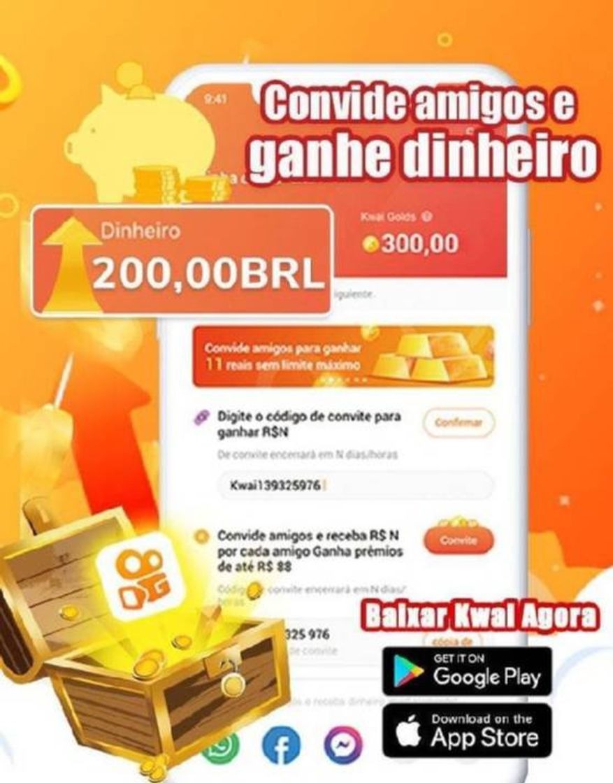 App App Kwai paga até R$50 para você assistir vídeos