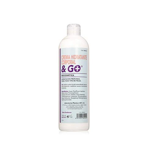 Pharma & Go Crema Hidratante Corporal 750 ml