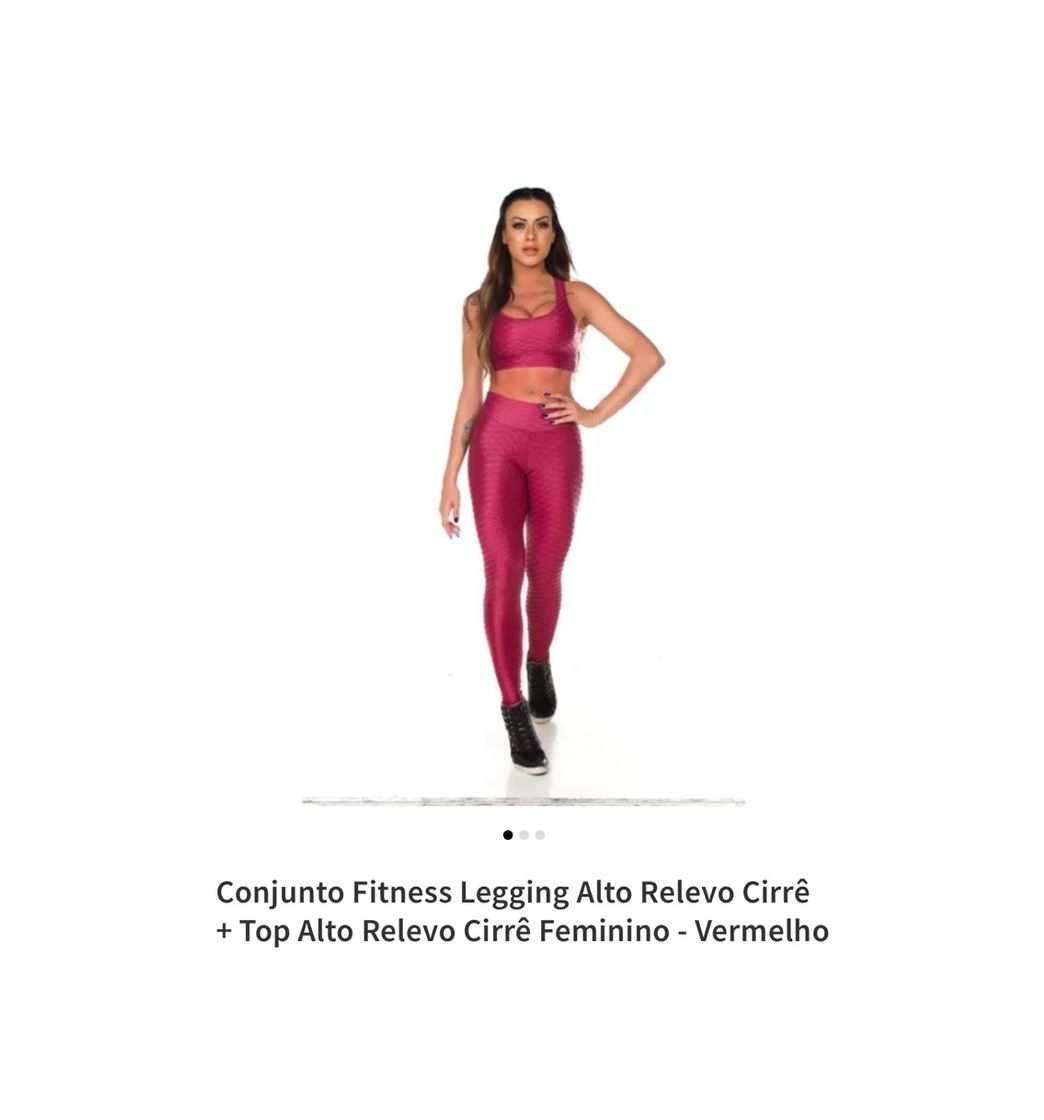 Product Conjunto vermelho para treino🏋🏽‍♀️