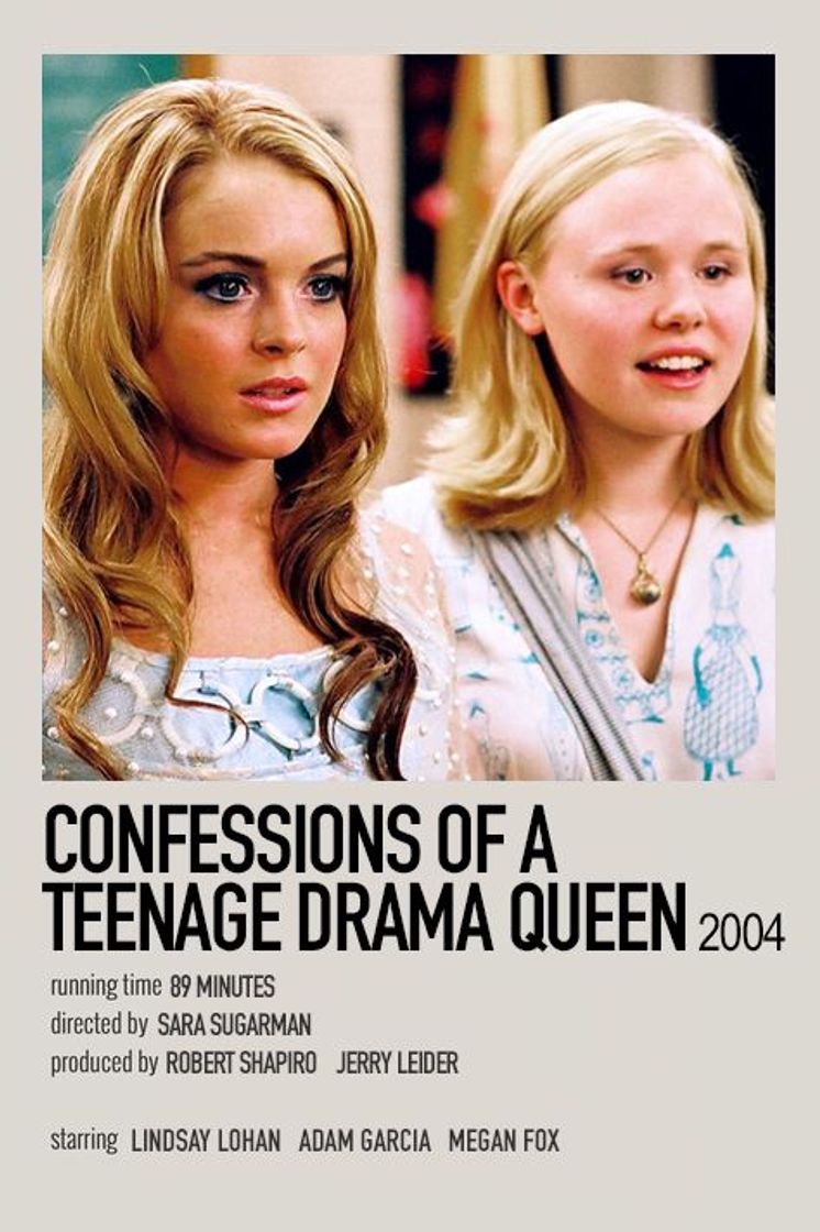 Película Confessions of a Teenage Drama Queen