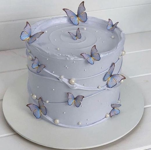 bolo para festa borboletas