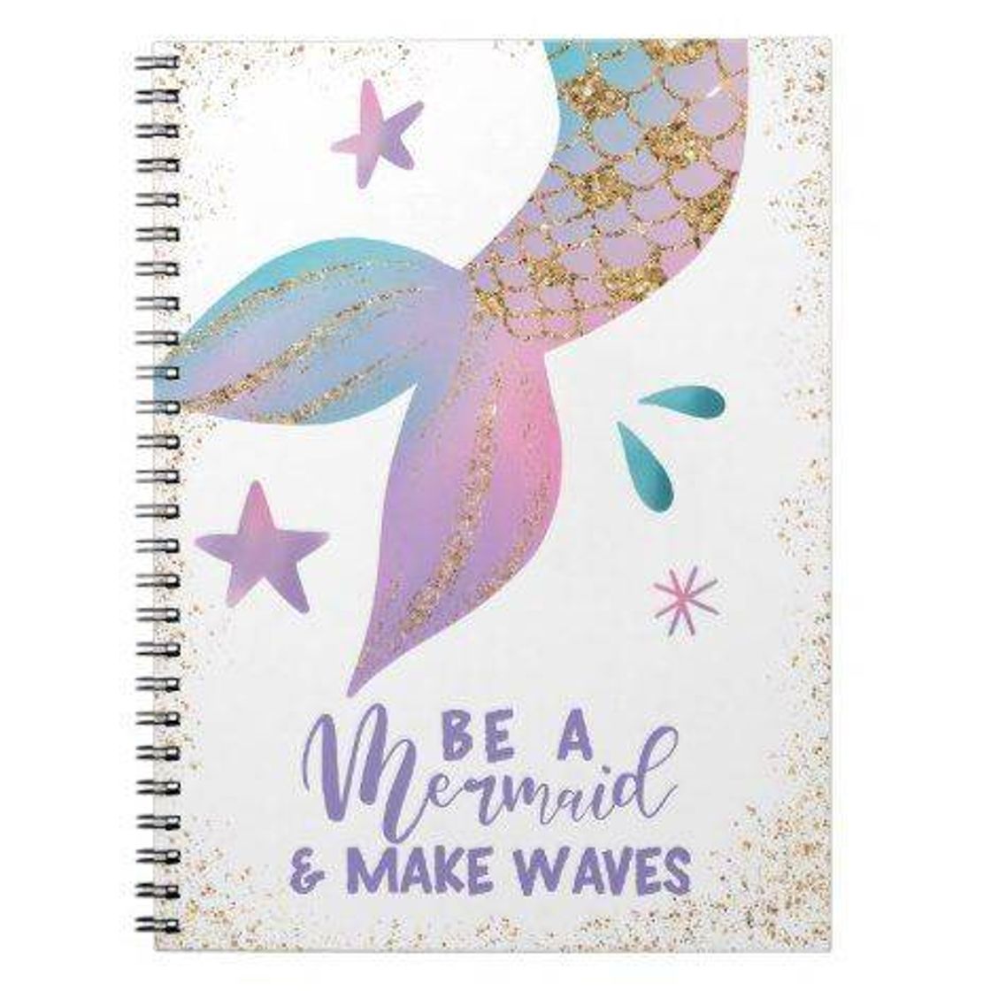 Fashion Caderno lindo de sereia ❤️😍 