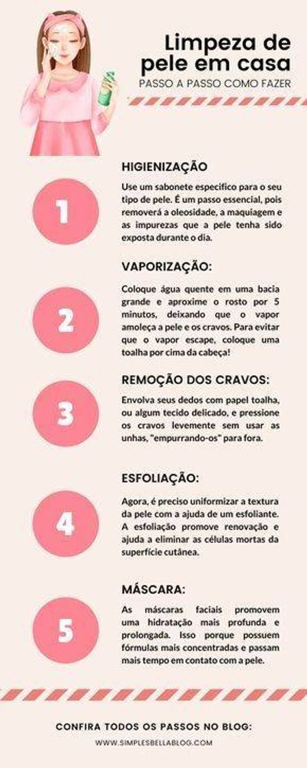 Moda Dicas para uma boa limpeza de pele💦