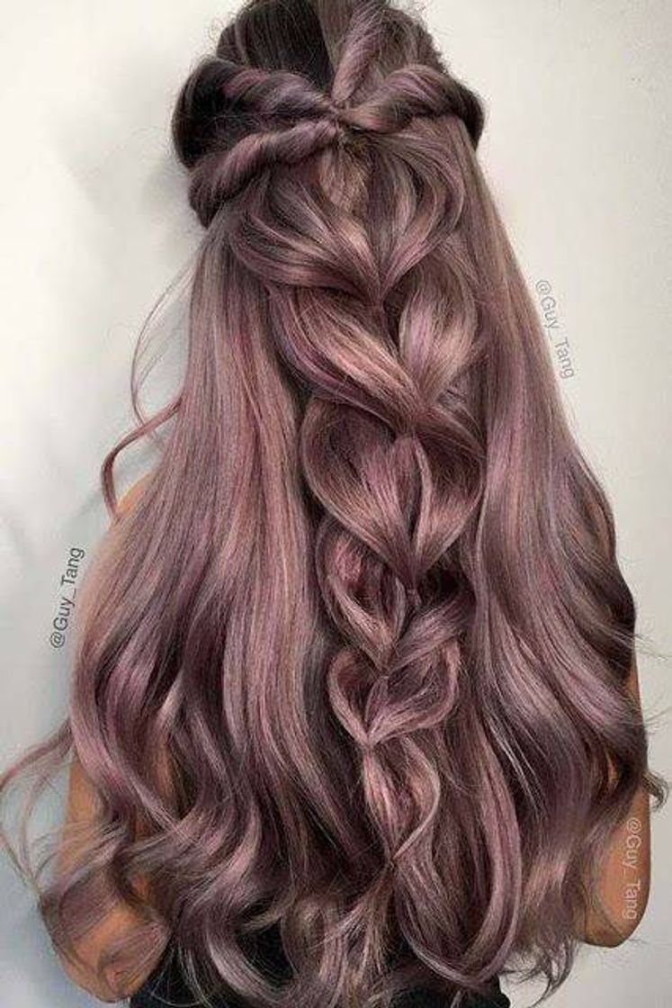 Moda Penteado com Trança incrível 🤩