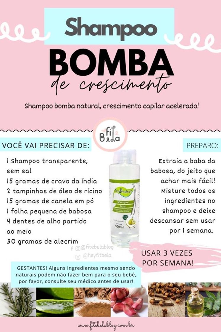 Moda SHAMPOO BOMBA