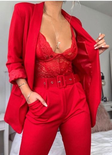 Look vermelho 😍