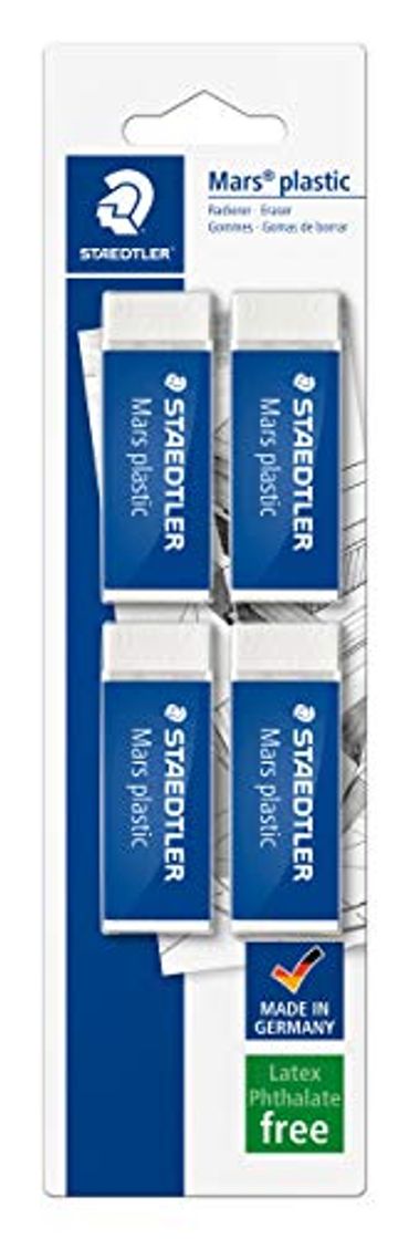 Products Staedtler Rasoplast 52650BK4DA - Goma de borrar blanca