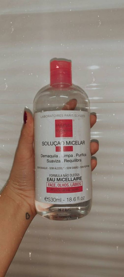 Productos Água Micelar Paris Elysses