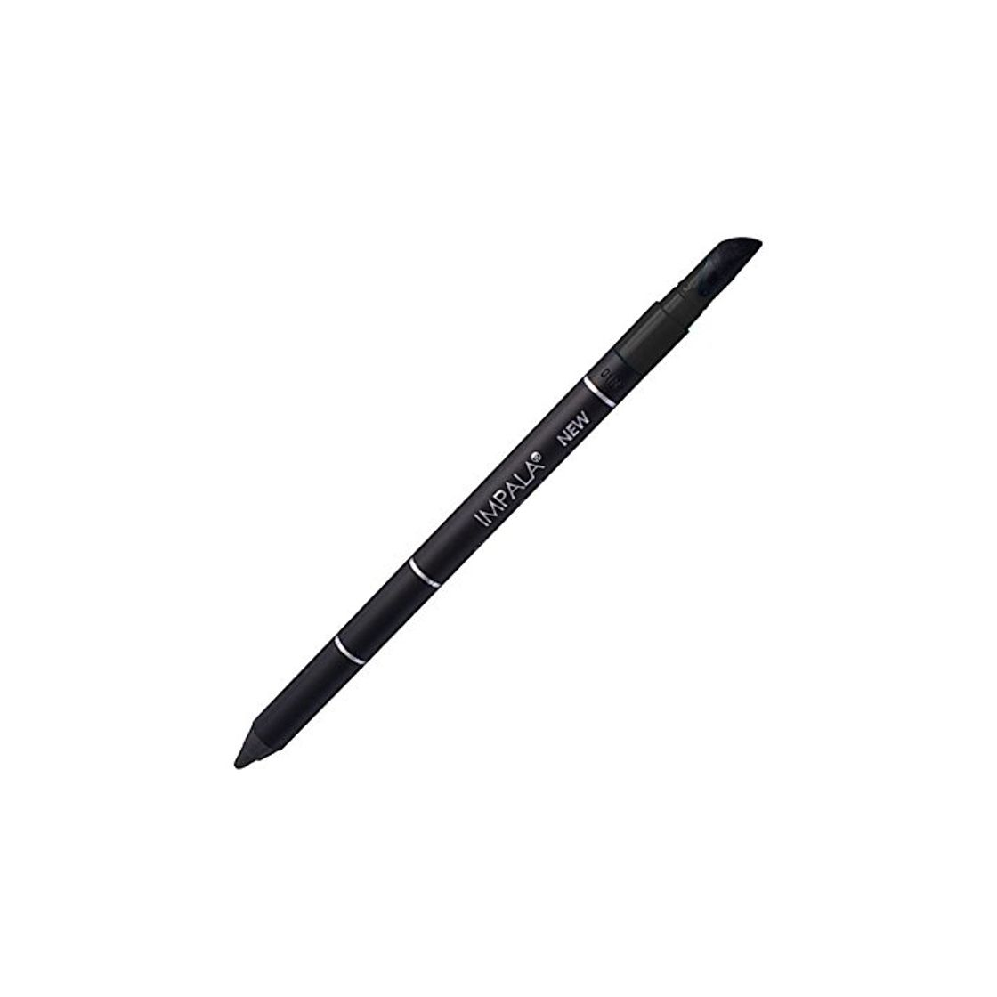 Social Impala Lápiz de Ojos con Silicona Color Negro Mate 01 Waterproof Larga