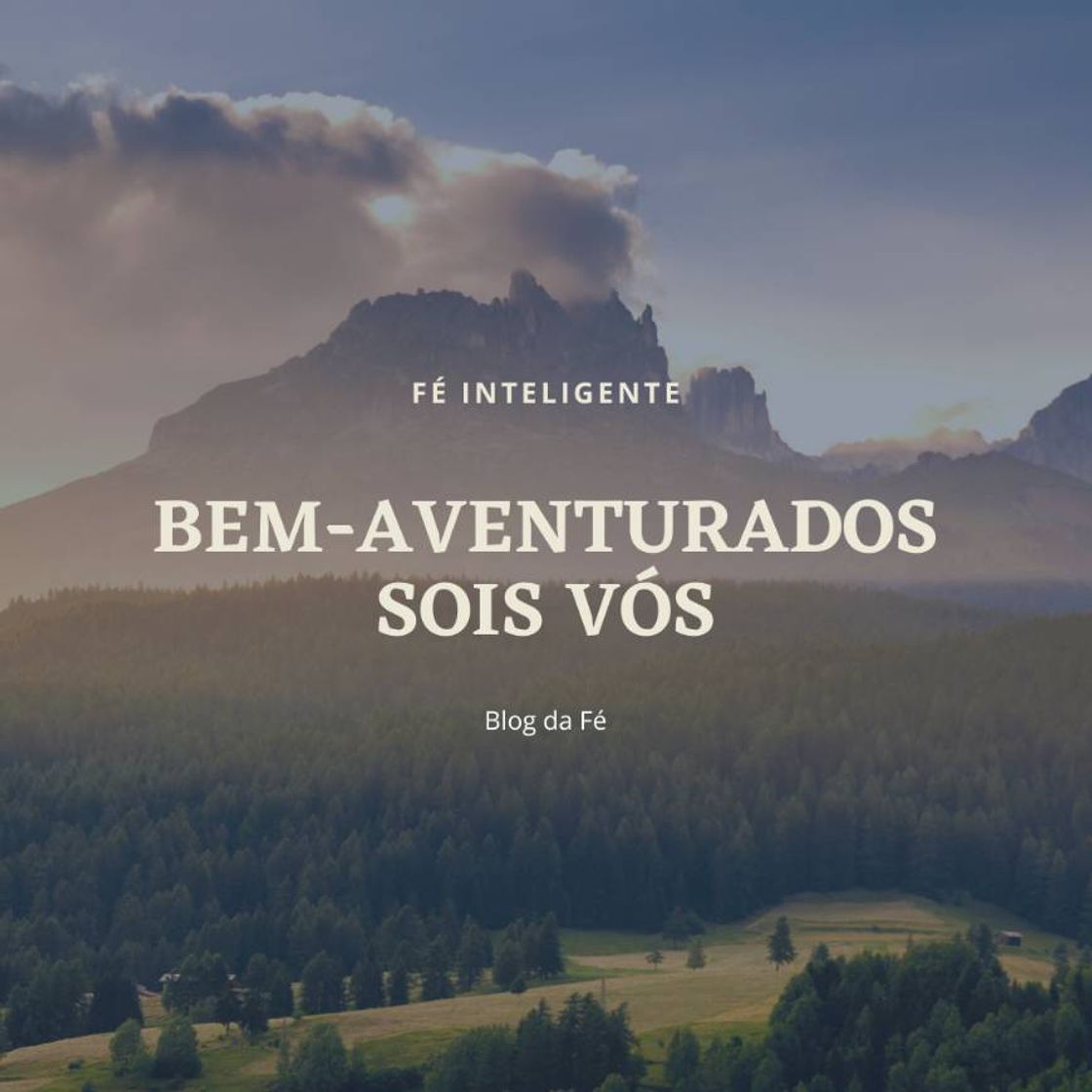 Fashion BEM-AVENTURADOS SOIS VÓS 