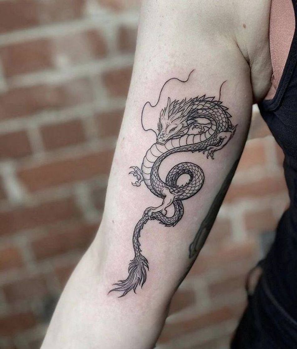 Moda Tattoo dragon