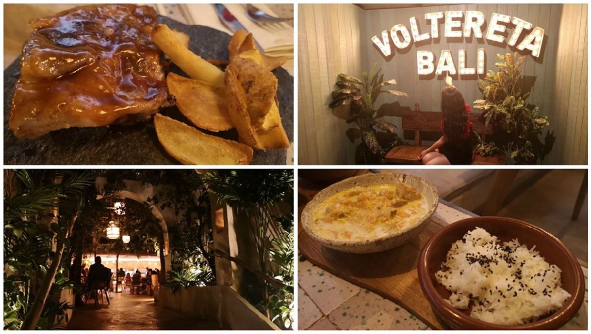 Restaurantes Voltereta, Bienvenido a Bali