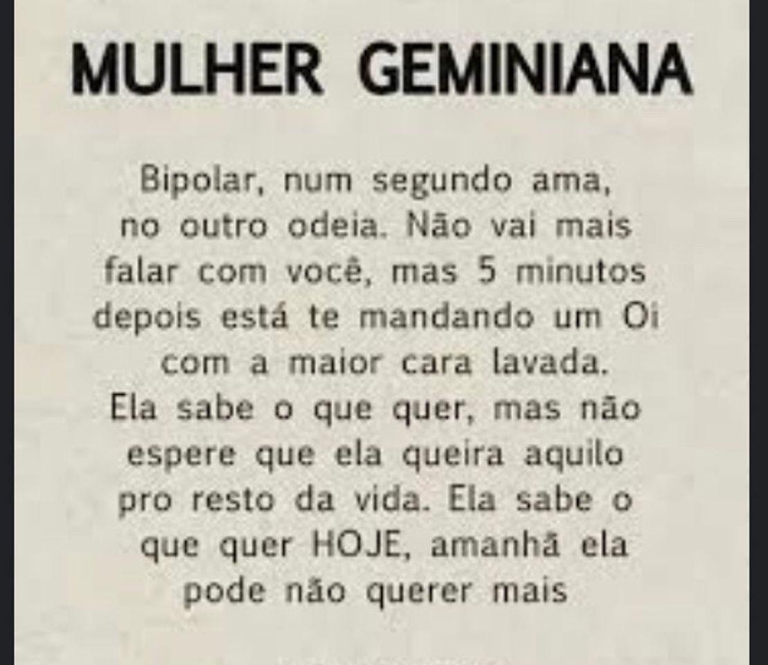 Fashion Mulher geminiana ♊️