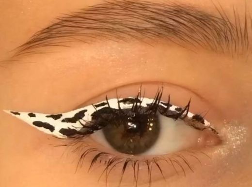 cow makeup 👁️🐄