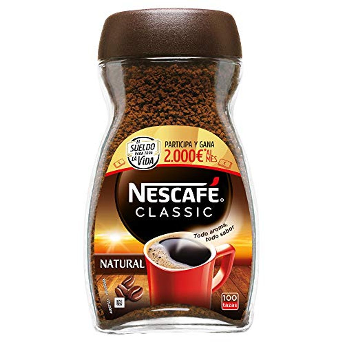 Product NESCAFÉ CLASSIC NATURAL todo aroma y sabor