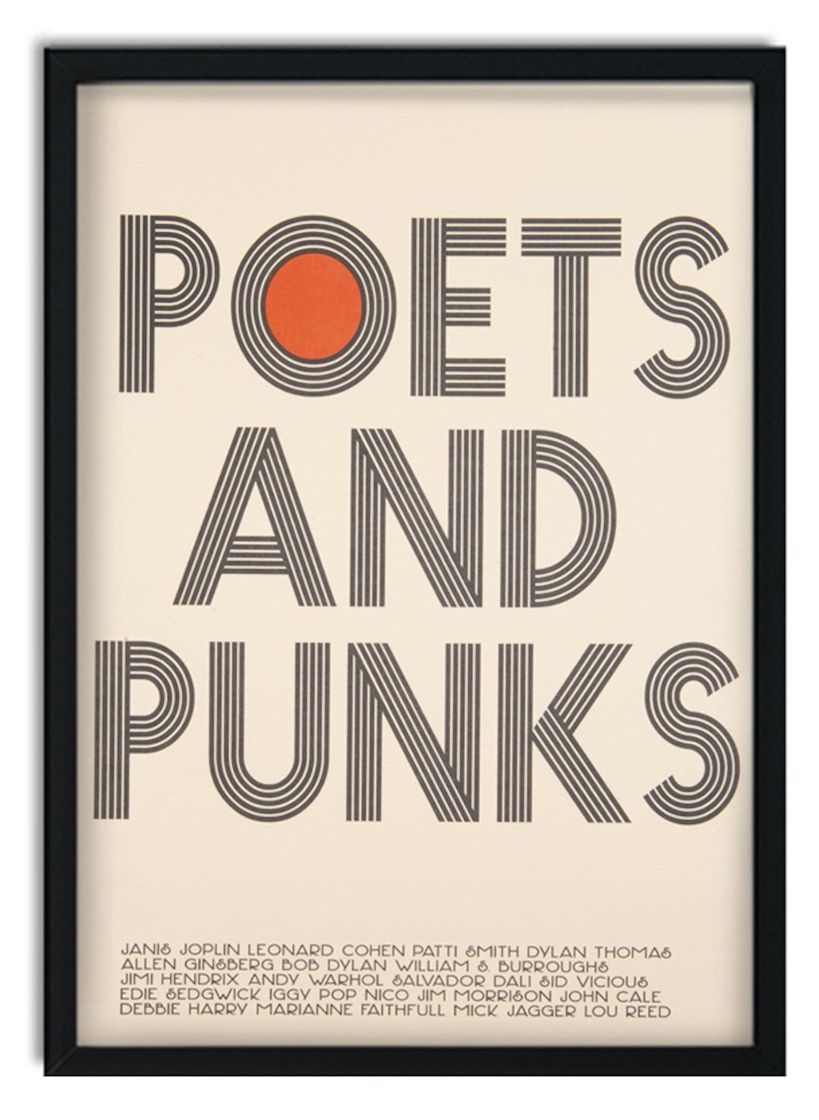 Producto Poets and Punks Art Print Fanclub