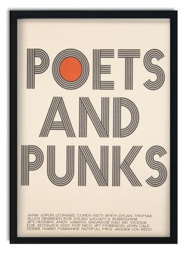 Poets and Punks Art Print Fanclub