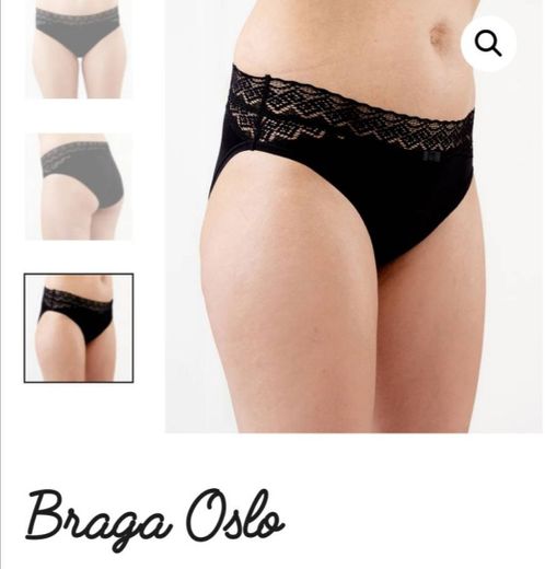 Braga menstrual lavable