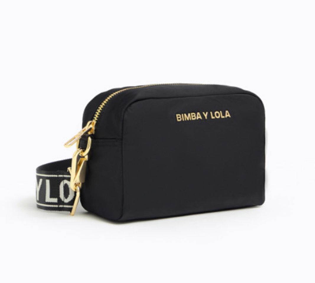 Social Bolso bandolera nylon negro