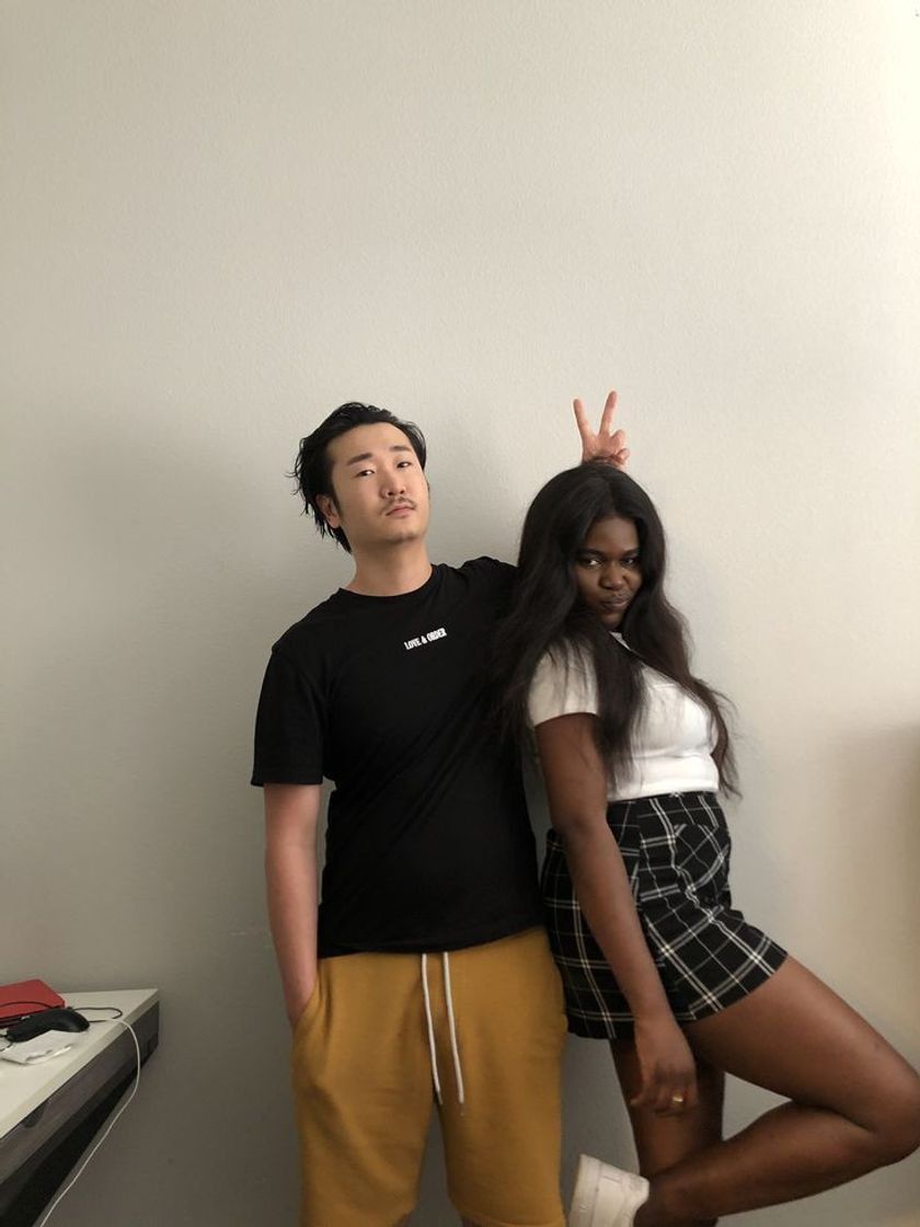 Fashion Blasian Couple