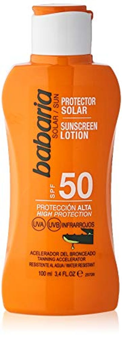 Place Babaria Leche Protector Solar Aloe SPF50-100 ml