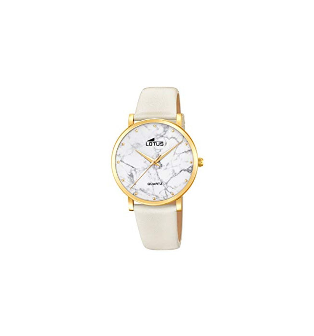 Lotus Reloj Analógico para Mujer de Cuarzo con Correa en Cuero 18702