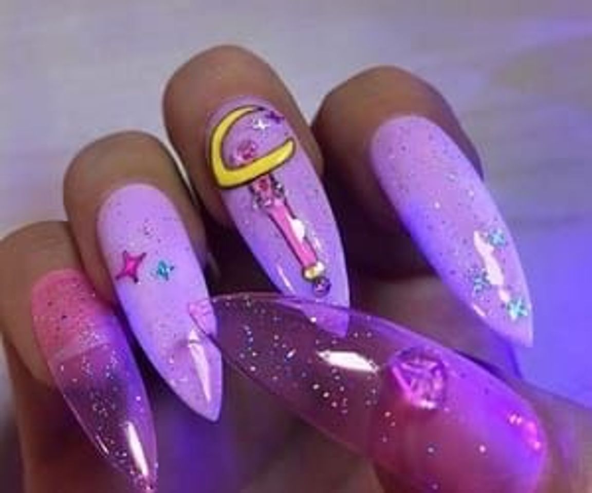 Fashion Unhas/ Sailor moon 🌙