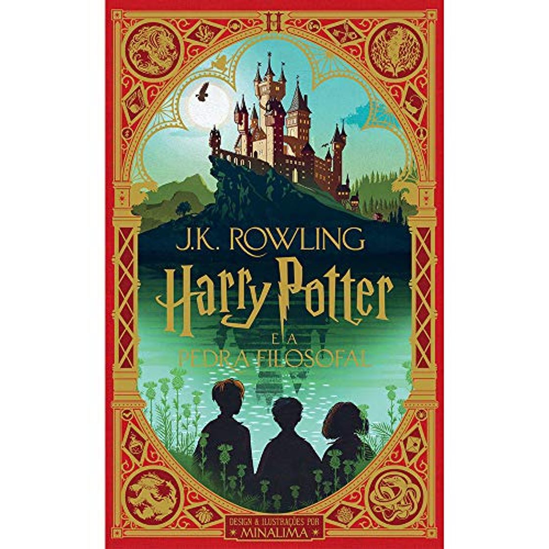 Libro Harry Potter E A Pedra Filosofal - ilustrado Por Minalima