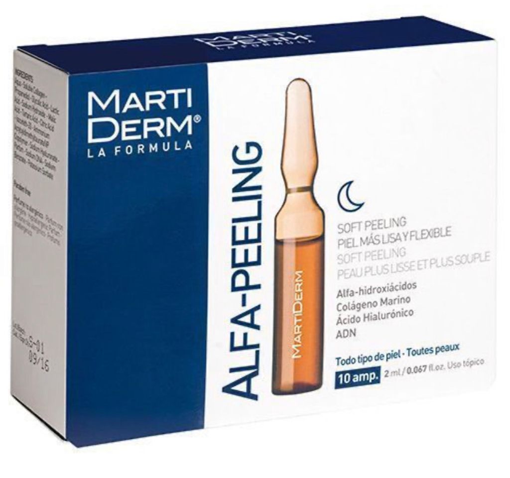 Social Martiderm ampollas alpha peeling