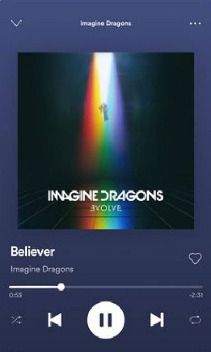 Canción Believer