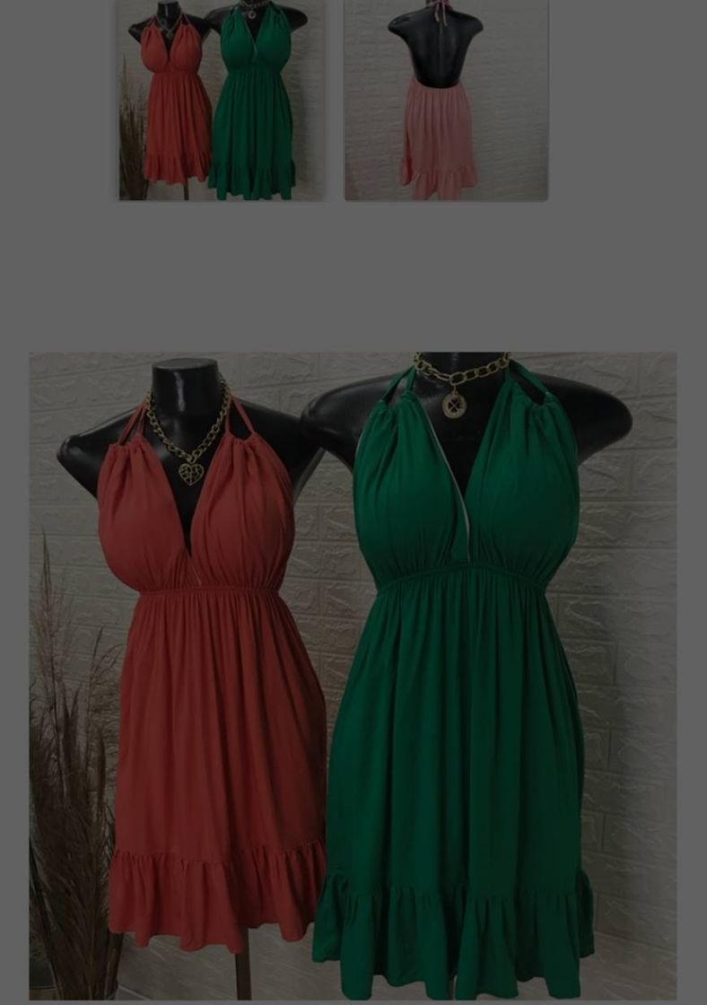 Social Vestido Frente Unica Coral | lojas mayara lira shop