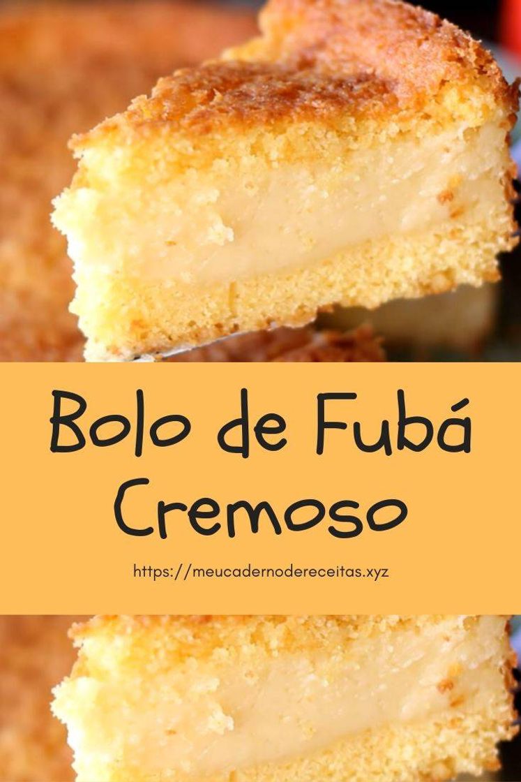 Moda Bolo de fubá cremoso