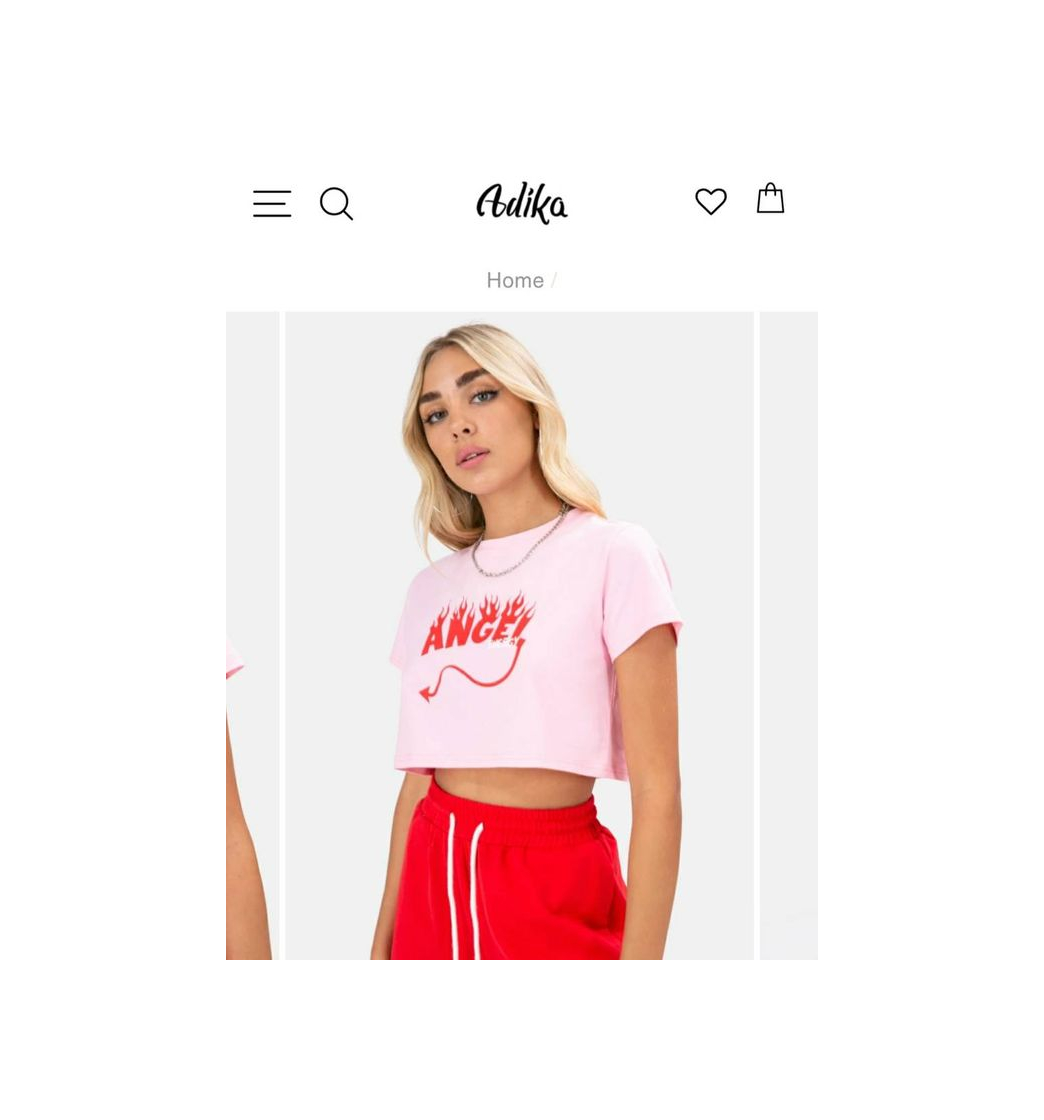 Moda ANGEL Crop Tee